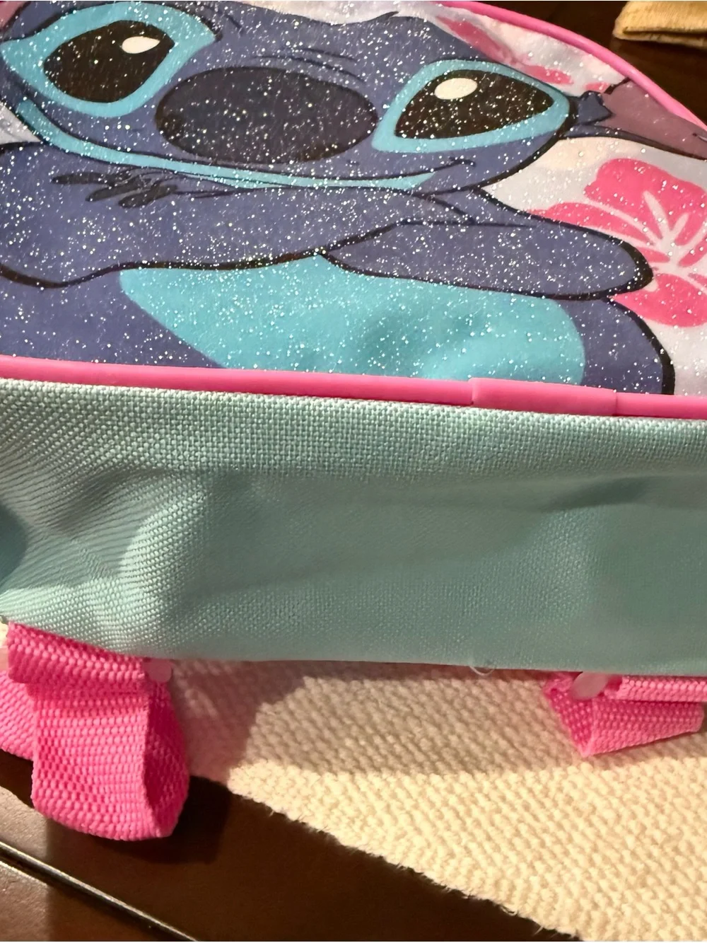 Disney Pink and Blue Stitch Kids Backpack *NWT